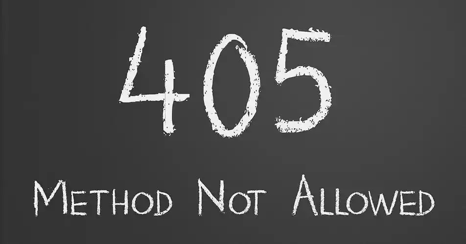 405状态码怎么解决？